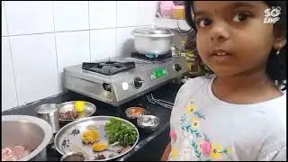 Chicken Biryani in 3 Minutes by Aadhvika 5 year baby