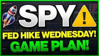 ⚠️ POWELL 50 BP LIKELY | POWELL WEDNESDAY! | SPY S&P 500 Stock Chart Technical Analysis!