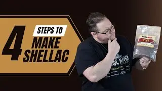 How to Make/Mix your own Shellac - ITS FUN!