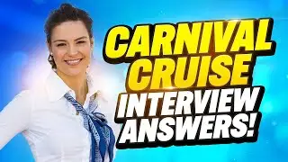 My own live interview for carnival cruise as 3rd ETO