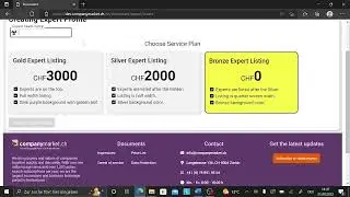 creating an Expertteam on companymarket