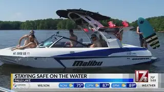 NC Wildlife officials making sure people stay safe on the water