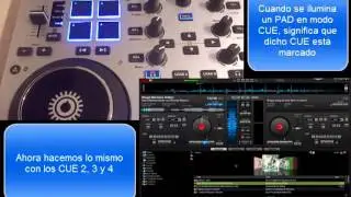 Uso de CUE con consola Hercules RMX2 y Virtual Dj 7