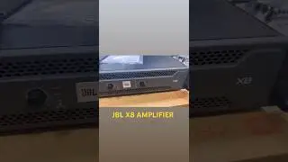 Jbl X8 amplifier review#1200+1200=2400 Watt 4 OHMS Load.