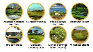 Every Famous Golf Course Name and Identity Explained In 11 Minutes