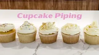 Cupcake Piping 🧁: Easy Techniques For Buttercream Designs | Little Blush Cakes