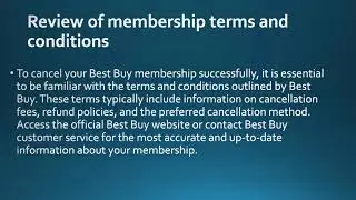 How to Cancel Best Buy Membership