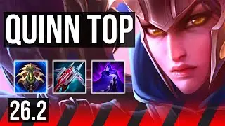 QUINN vs SETT (TOP) | 76K damage | EUNE Grandmaster | 26.2