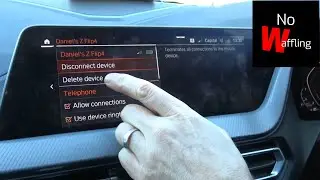 How to Delete / Remove Phone Device from 2025 BMW 2 series car - Beginners guide