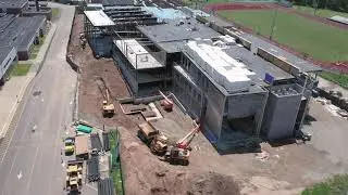 Beman Middle School Flyover (June 2020)