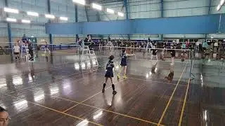 Chibi Titans vs MBADX Lighthouse (WD1) - Badminton Veterans 2025 (Altona)