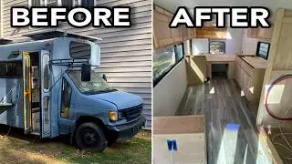 7 Day Build TIMELAPSE Bus Conversion