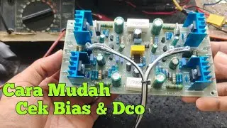 Cara setting bias dan dco drifer 504 BRIDGE Mudah Dipahami tanpa transistor final