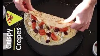 Crepe - the Greek one (tomato, feta, olives, oregano)