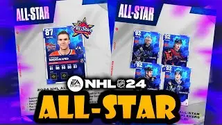 INSANE NEW ALL-STAR EVENT IN NHL 24! NEW 92 MSPS & 55 ALL STAR CARDS! FULL BREAKDOWN NHL 24 HUT!