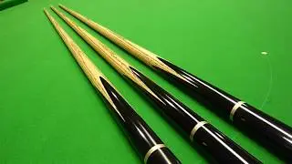 3/4 Craftsman Majestic snooker cue, hand spliced