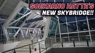 [Filipino Review] SOEKARNO HATTA's NEWLY BUILT SKYBRIDGE that connects SKYTRAIN T2 - SHIA T2