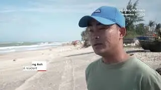 Centuries old shipwreck exposed on Vietnam beach after typhoon | REUTERS