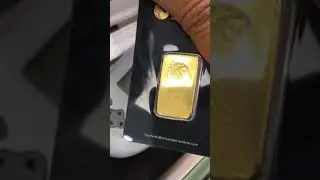 Fake gold bars from EBay