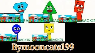 mY SPRUNKI OC from save the shapes Diamond vs triangle vs circle vs rectangle vs square 