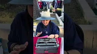 Get a typewriter poem with me! #melrosetradingpost #lapoetsociety
