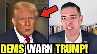 Trump PANICS as Top Democrat FINALLY DROPS BOMB!