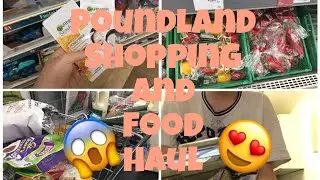 POUNDLAND SHOPPING+FOOD HAUL