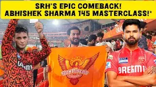 Great Comeback by SRH at home ground Abhishek Sharma’s 145 Sparks SRH Comeback | IPL 2025 Thriller!*