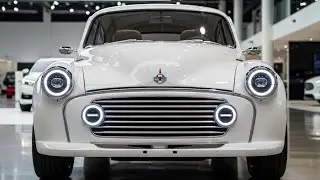 Концепт-кар Morris Minor EV Concept 2026: классическая британская икона возвращается в виде элект...