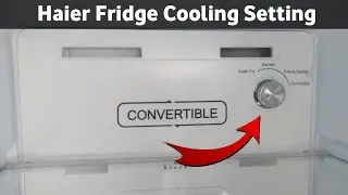 Haier fridge temperature setting