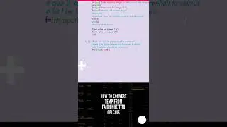 Python program: Temperature conversion #que2 #python #pythoncodes