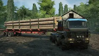 SnowRunner The Death Roads Mod Map By @remoh667mapping