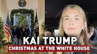Рождественские фотографии из Белого дома Трампа 🎄 Кай Трамп раскрывает то, что обычно не видят ка...