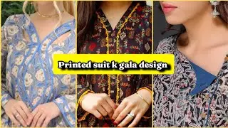 New Gala Design 2026 | Printed Suit Neck Design Ideas For Girls | 2026 Fashion