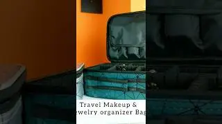 Travel Makeup Train Case Makeup Cosmetic Case Organizer Portable Artist Storage Bag
