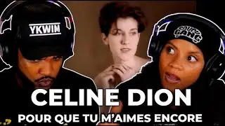 FIRST TIME 🎵 C&eacute;line Dion - Pour Que Tu M'aimes Encore REACTION