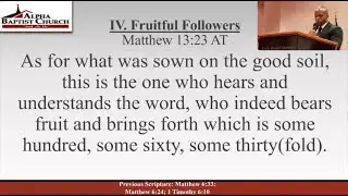 “Good Seed. Good Ground?” | Matthew 13:1-23 Sermon | Danny Scotton, Jr.