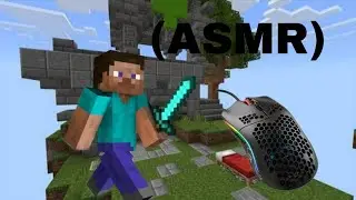 Minecraft Bedwars ASMR (Lol i'm still bad at the game dont mind me)