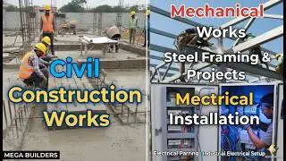 Modern Railway Projects||Civil Foundations and Mechanical Precision|| #construction #dailyvlog
