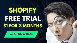 Shopify Free Trial 2025 | Shopify $1 for 3 Months | How to Get Shopify Free Trial in 2025?