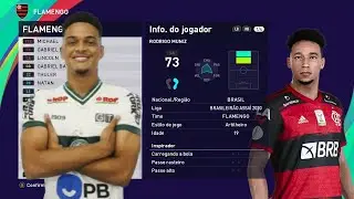 Editar Face Habilidades Rodrigo Muniz Flamengo PES 2021 (Usando Copiar Base)