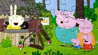 Puzzle PEPPA PIG Rompecabezas de Peppa Pig Jigsaw Puzzle Jumbo Puzzle Games for kids