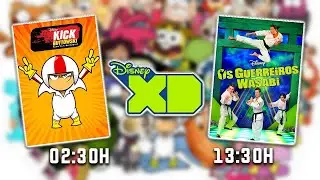 COMO ERA 1 DIA NO DISNEY XD EM 2014