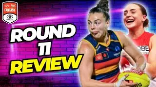 Round 11 Review | AFLW Fantasy 2025