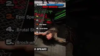 Ranking Roman Reigns BEST Spears