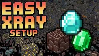 Как получить XRay в Minecraft Java 1.21.10 (XRay Texture Pack)
