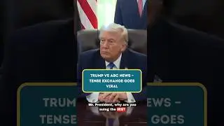 Trump vs ABC News &mdash; Tense Exchange Goes Viral