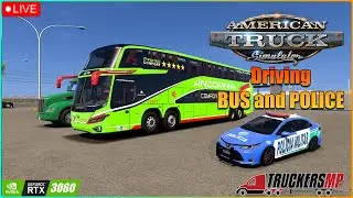 🟢#shortslive American Truck Simulator Live 🚛 | ATS Multiplayer Convoy Tamil Gameplay (2025) | தமிழ்