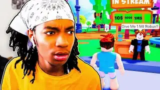 I Gave My Viewers ALL My ROBUX…