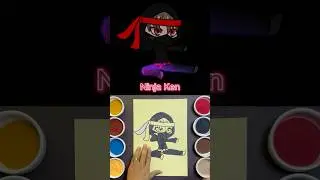 sand painting Ninja ken-gacha